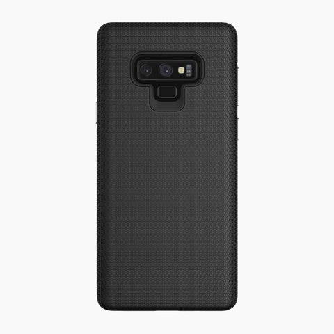 Galaxy Note 9 Case Featuring a magnetic back, compatible with magnetic wireless charging car holders and stands